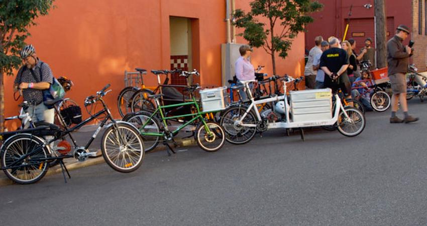 verschillende soorten cargofietsen