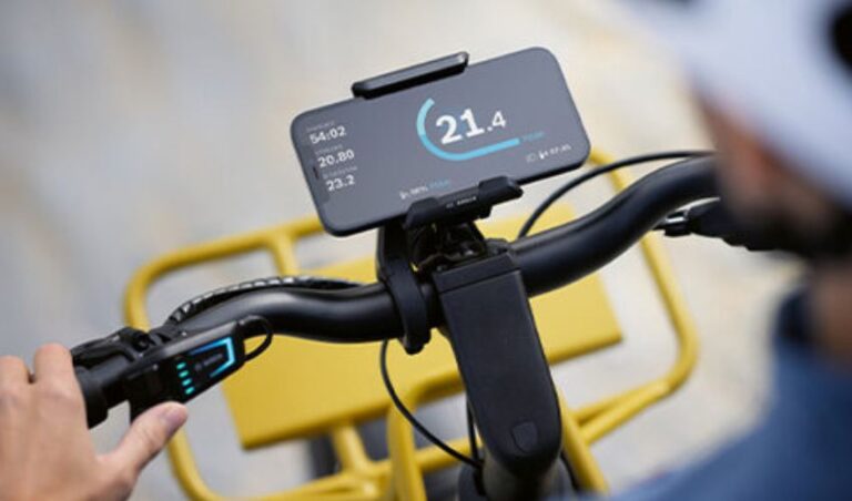 de nieuwe Bosch eflow applicatie smartphone