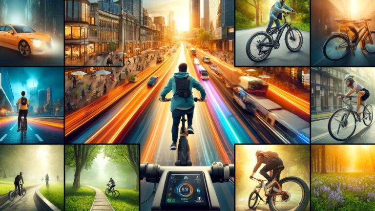 e-fietsen zijn duurzaam verlagen ecologische voetafdruk