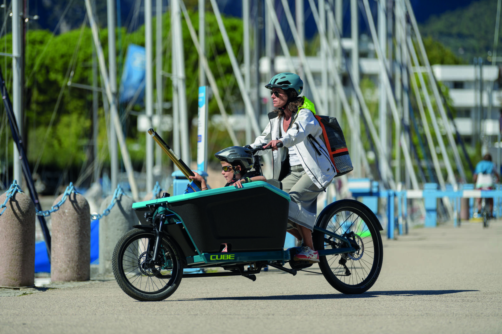 Een hoogwaardige CUBE E-bakfiets